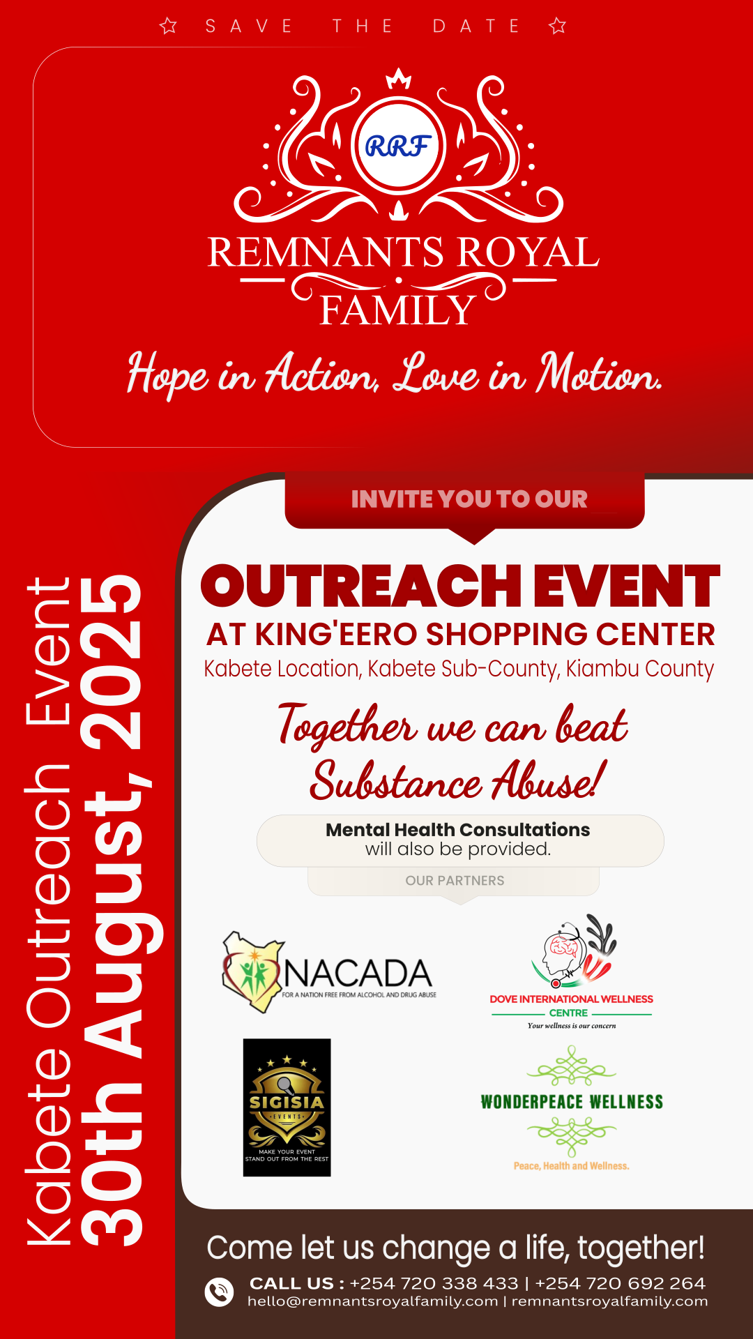 Kabete Community Outreach Poster